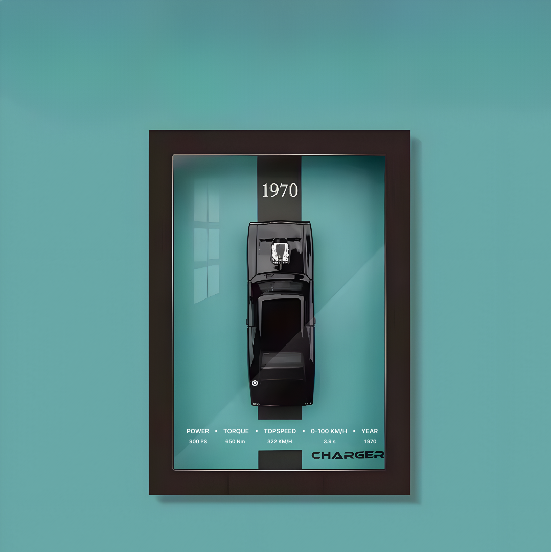3D Frame - 1970 Charger