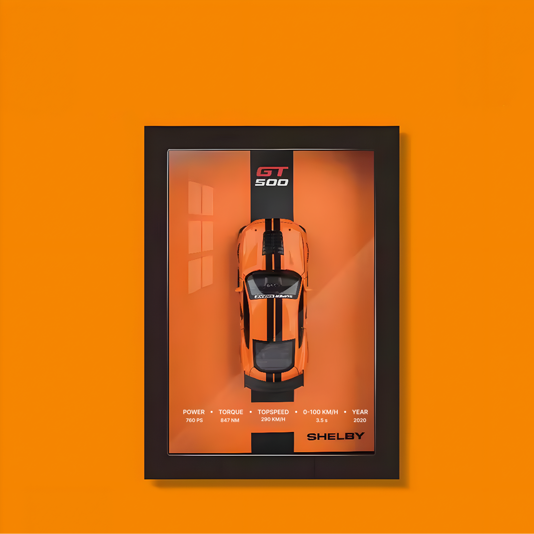 3D Frame - Shelby GT500