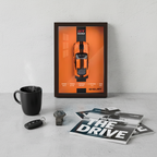 3D Frame - Shelby GT500