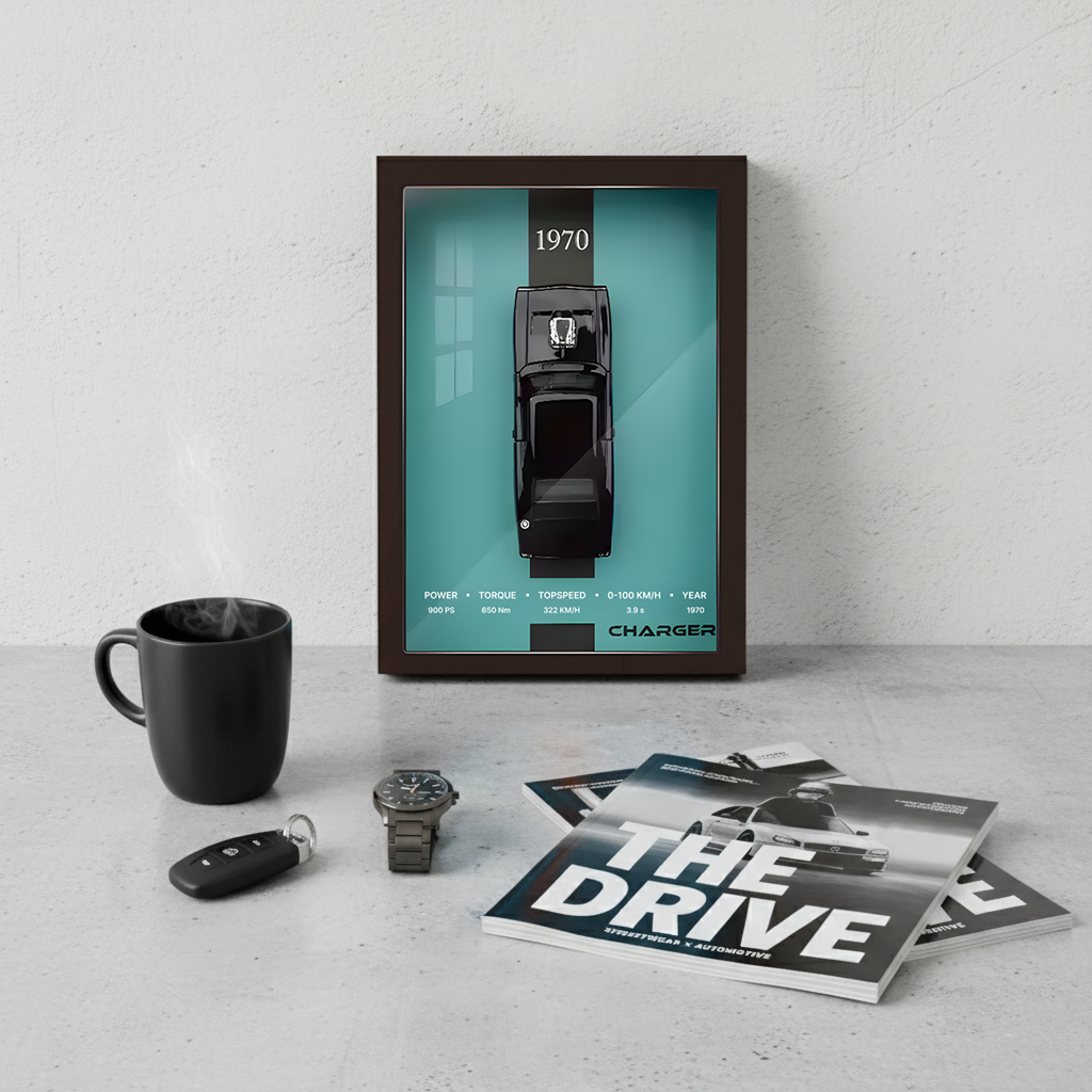 3D Frame - 1970 Charger